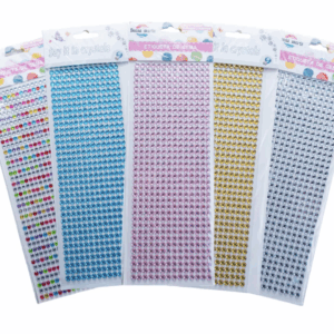 Plancha strass brillo plateada