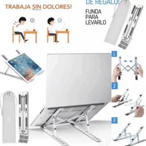 Soporte para pc rosa