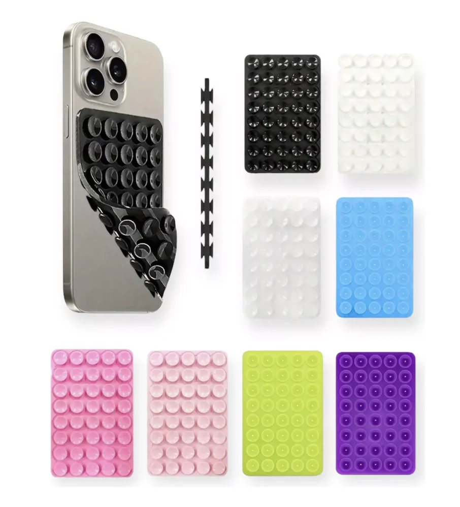 Soporte goma sopapa para celulares